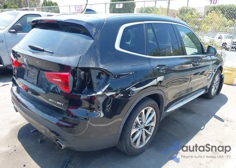 2019 BMW X3 Sdrive30I z USA, uszkodzony, nr VIN 5UXTR7C56KLE98940